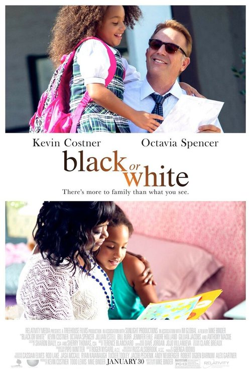 Постер Чёрное или белое