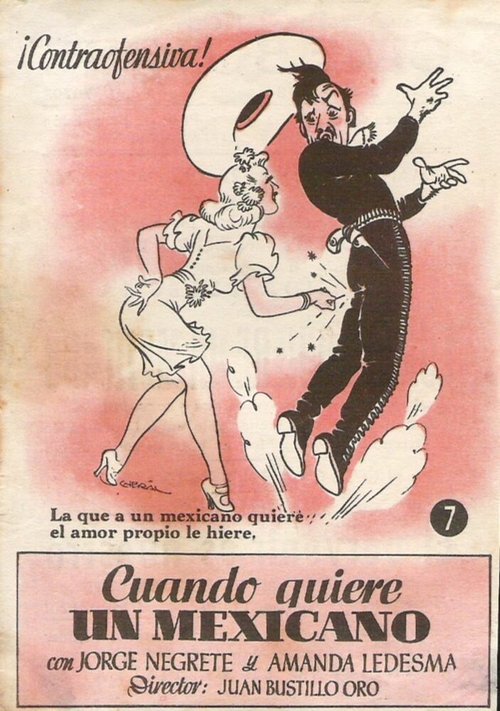 Постер Cuando quiere un mexicano