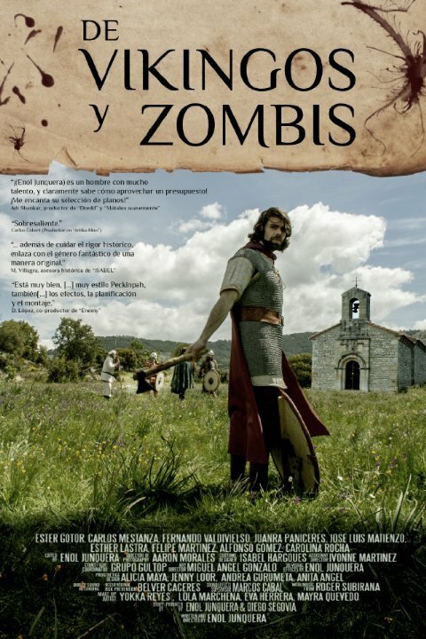 Постер De vikingos y zombis