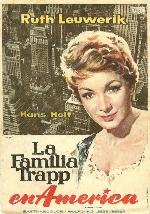 Постер Die Trapp-Familie in Amerika