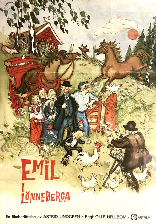 Постер Эмиль из Лённеберги