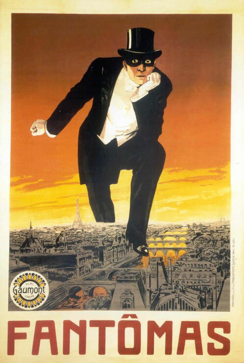 Постер Фантомас, человек для гильотины