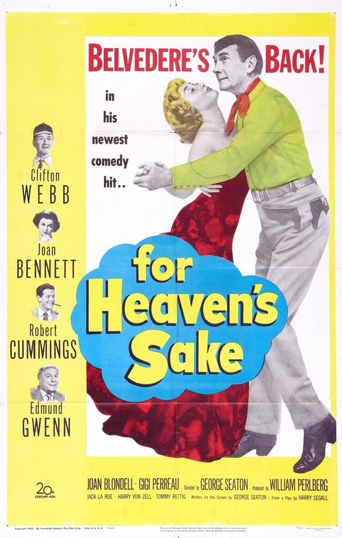 Постер For Heaven's Sake
