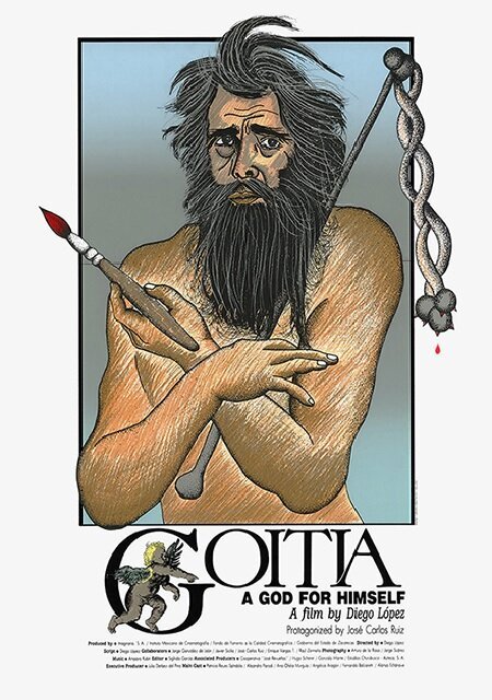 Постер Goitia, un dios para sí mismo