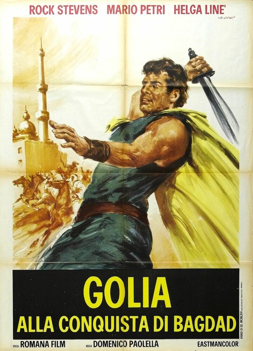 Постер Golia alla conquista di Bagdad