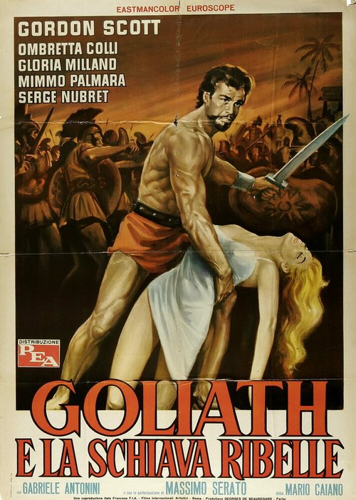 Постер Goliath e la schiava ribelle