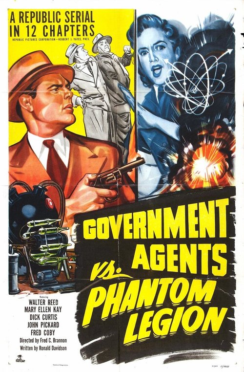 Постер Government Agents vs Phantom Legion