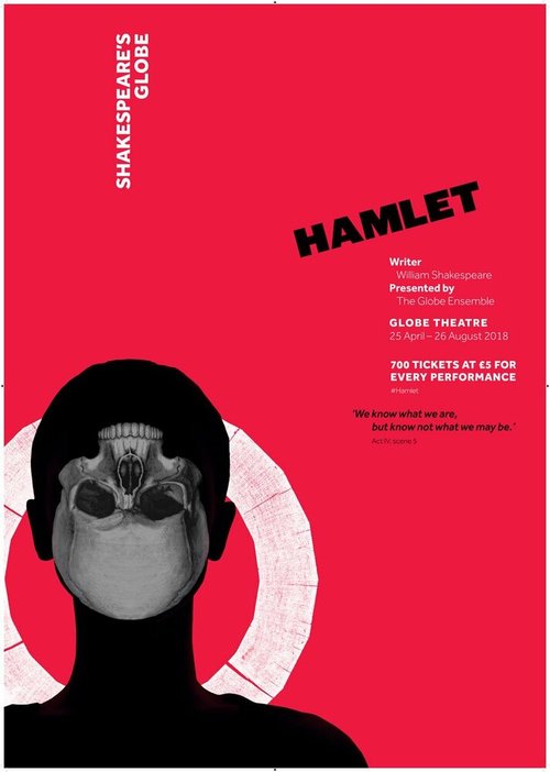 Постер Hamlet Shakespeare's Globe