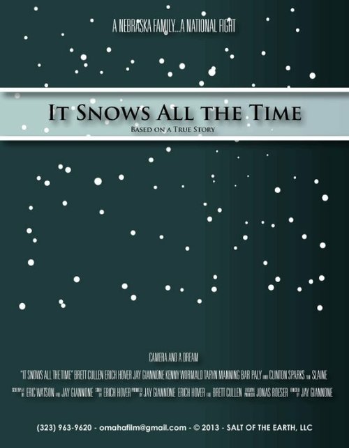 Постер It Snows All the Time