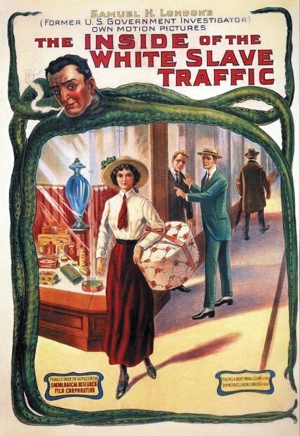 Постер Изнанка торговли белыми рабынями