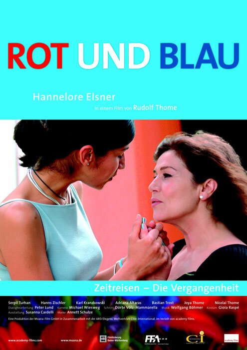 Постер Красный и синий