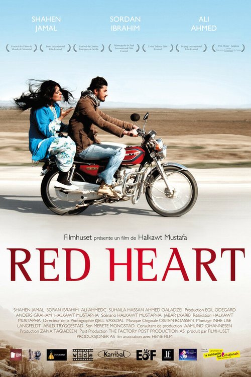 Постер Красное сердце