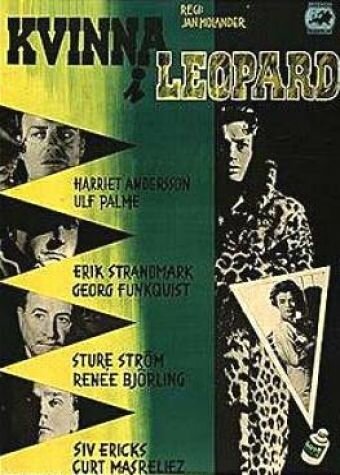 Постер Kvinna i leopard