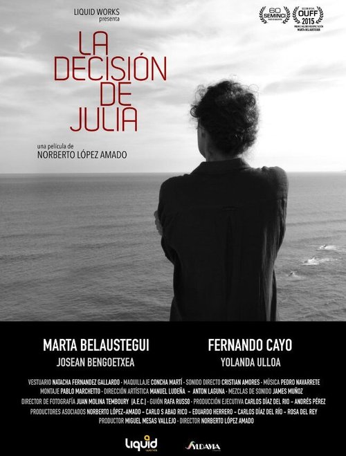 Постер La decisión de Julia
