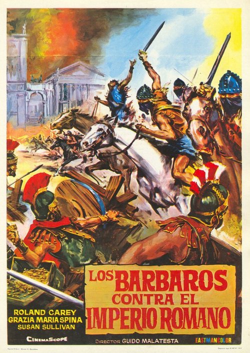 Постер La rivolta dei barbari