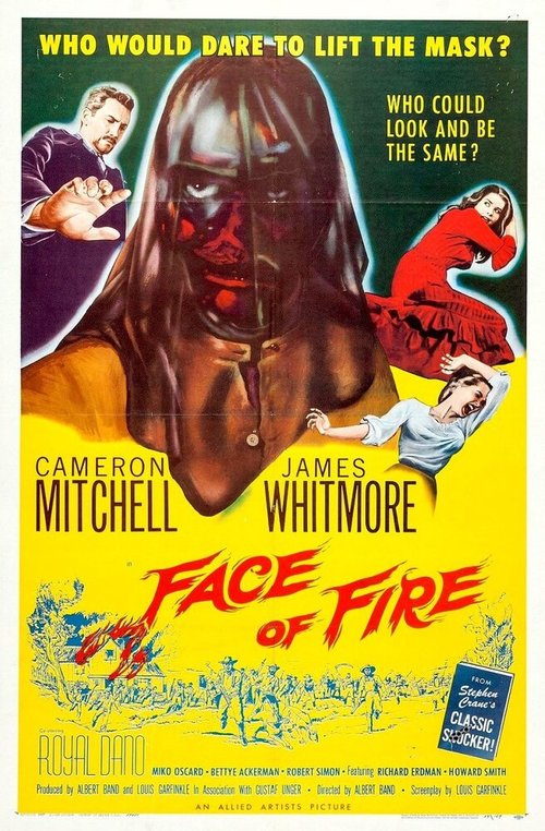 Постер Лицо в огне
