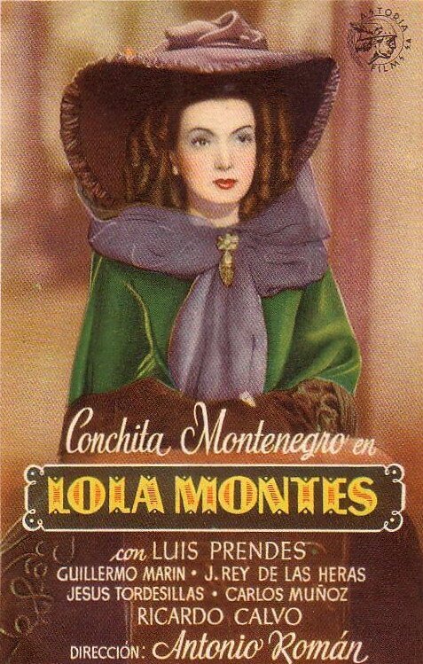 Постер Лола Монтес