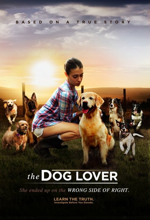 Постер Любительница собак