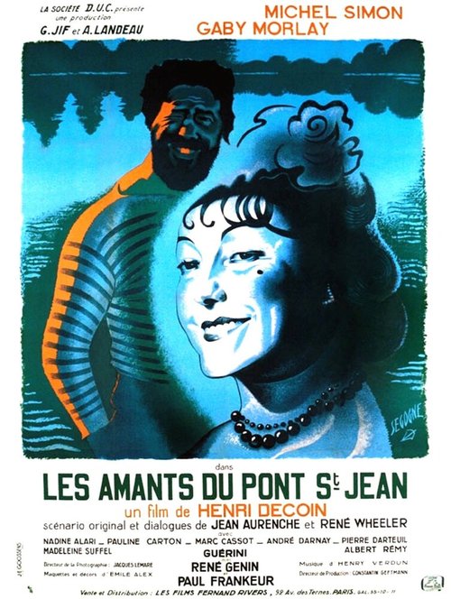 Постер Любовники моста Сен-Жан