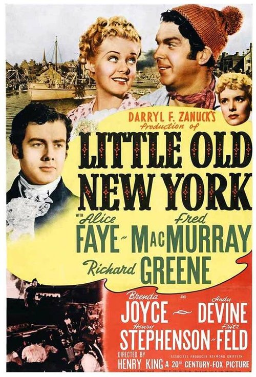 Постер Маленький старый Нью-Йорк