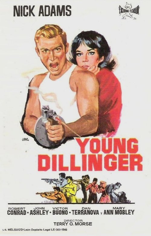 Постер Молодой Диллинджер