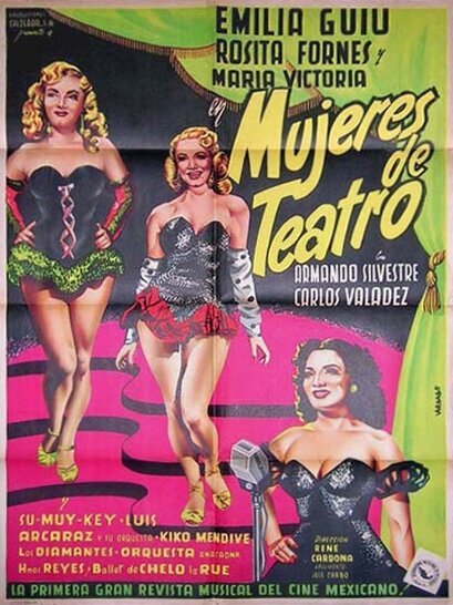 Постер Mujeres de teatro