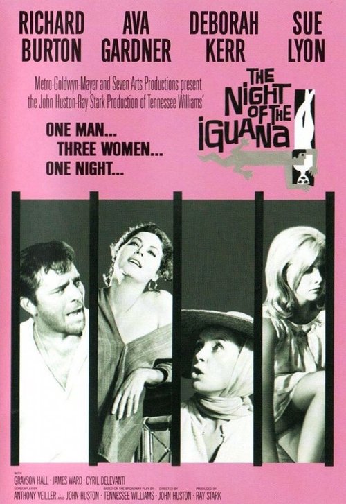 Постер Ночь игуаны