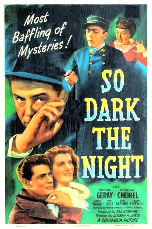 Постер Ночь так темна