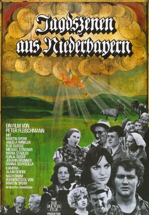 Постер Охотничьи сцены из Нижней Баварии