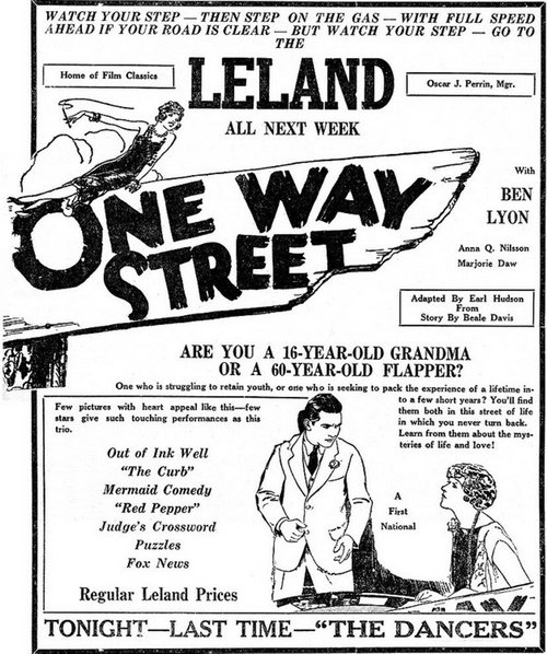 Постер One Way Street