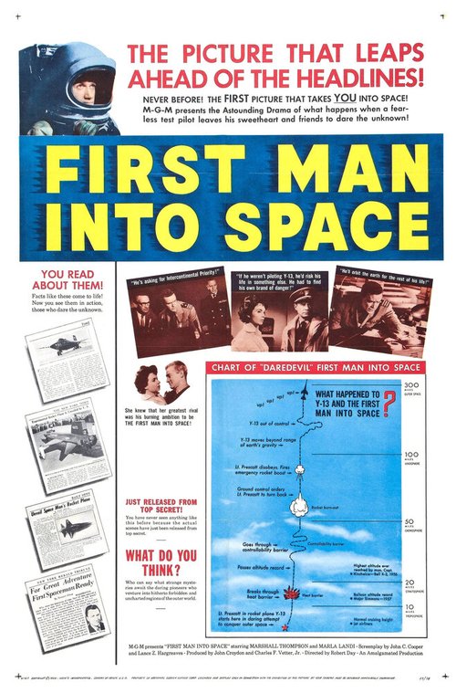 Постер Первый человек в космосе