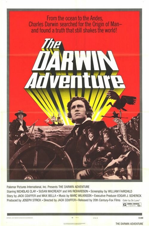 Постер Приключение Чарльза Дарвина
