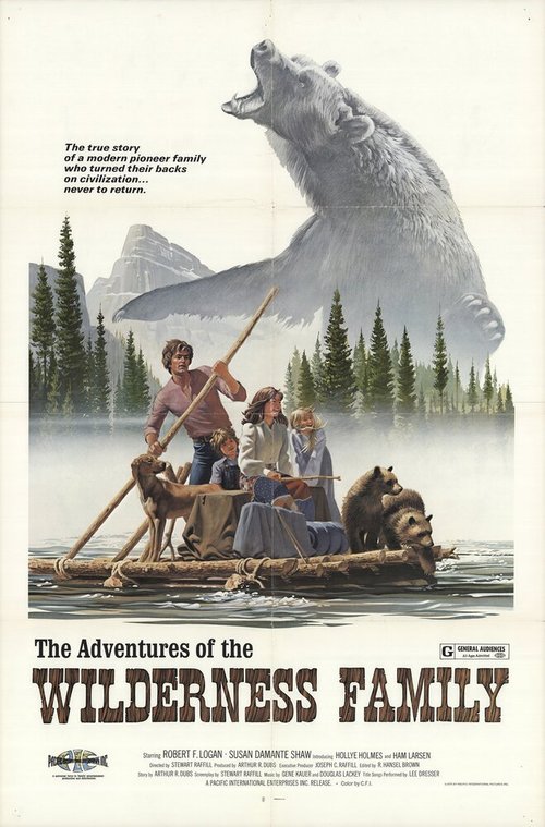Постер Приключения семьи в глуши