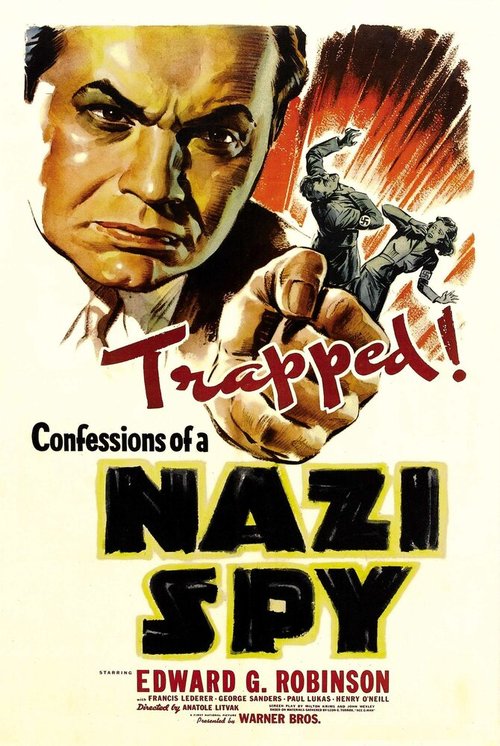 Постер Признание нацистского шпиона