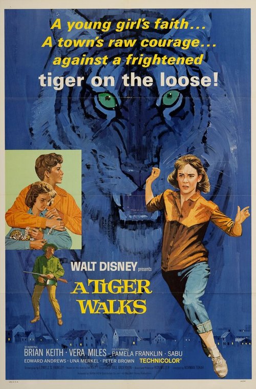 Постер Прогулка с тиграми
