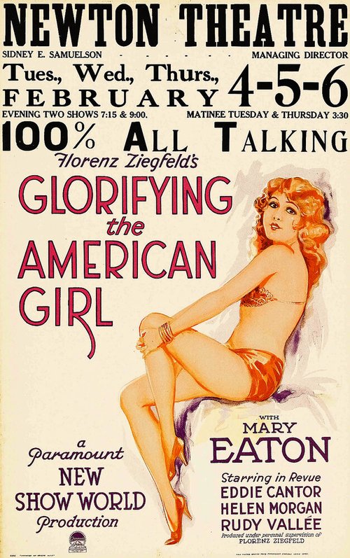 Постер Прославляя американскую девушку