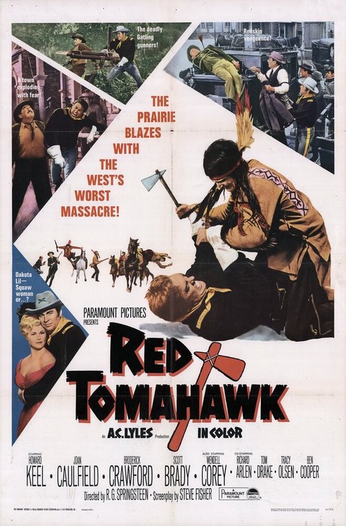 Постер Red Tomahawk