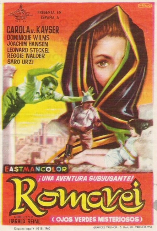 Постер Romarei, das Mädchen mit den grünen Augen