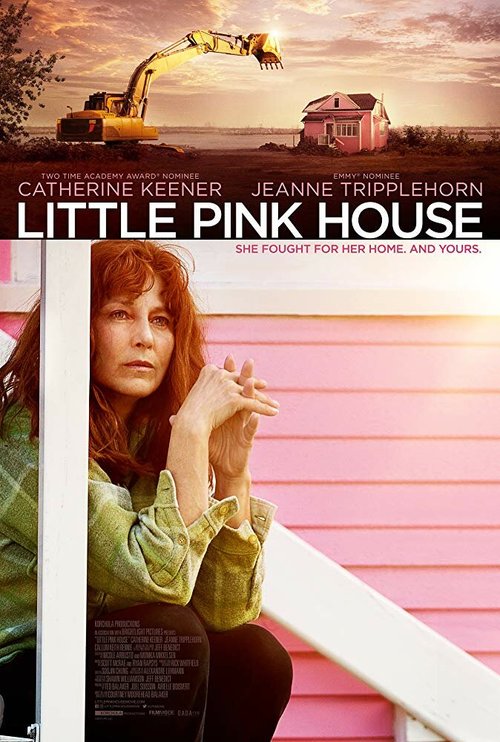 Постер Розовый домик