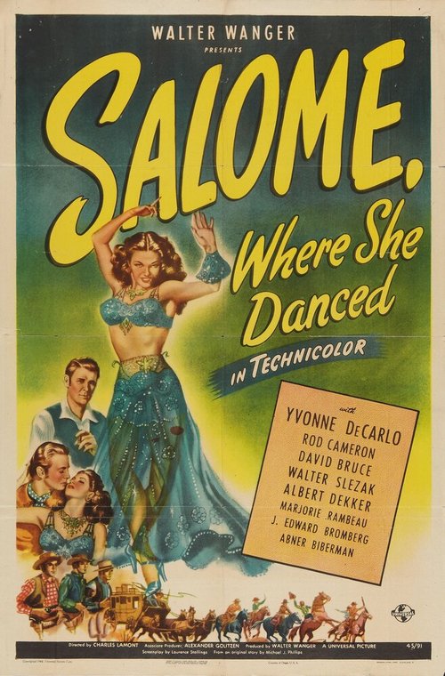 Постер Саломея, которую она танцевала