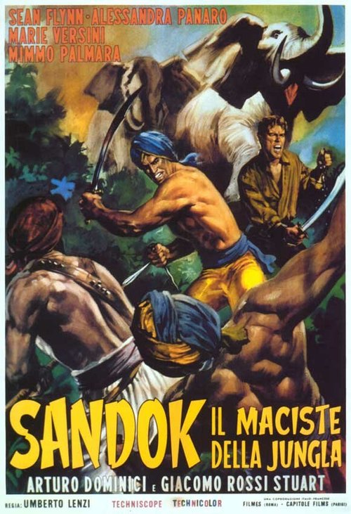 Постер Сандок, силач из джунглей