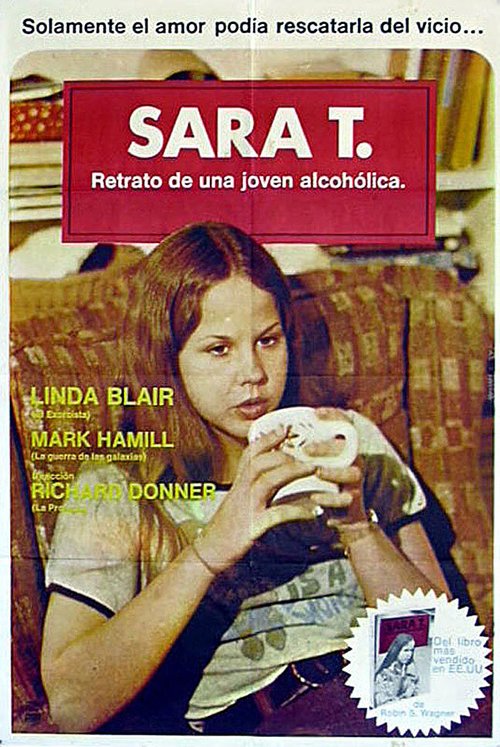 Постер Сара Т. — портрет юной алкоголички