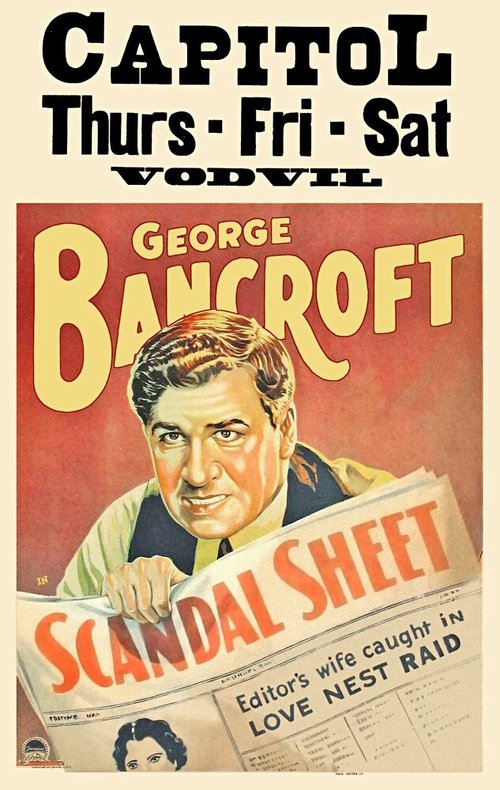 Постер Scandal Sheet