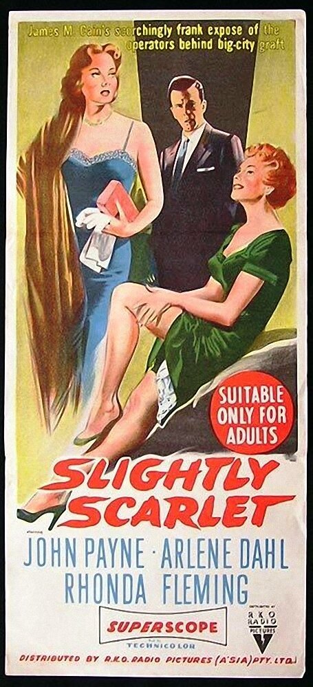 Постер Slightly Scarlet