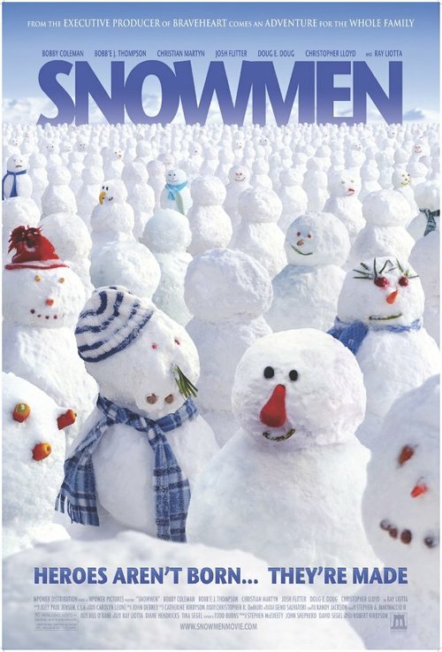 Постер Снеговики