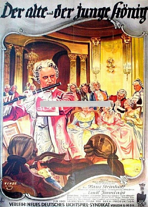 Постер Старый и молодой король — Молодость Фридриха Великого