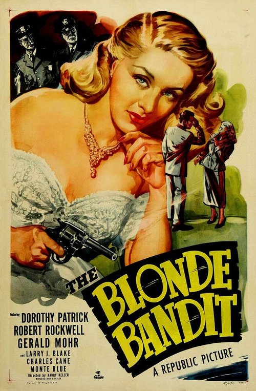 Постер The Blonde Bandit