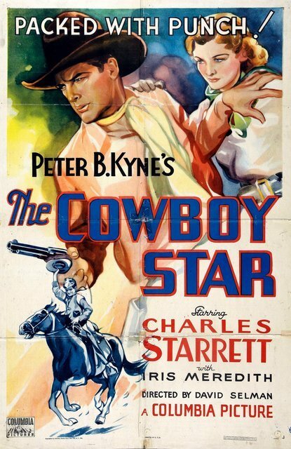 Постер The Cowboy Star