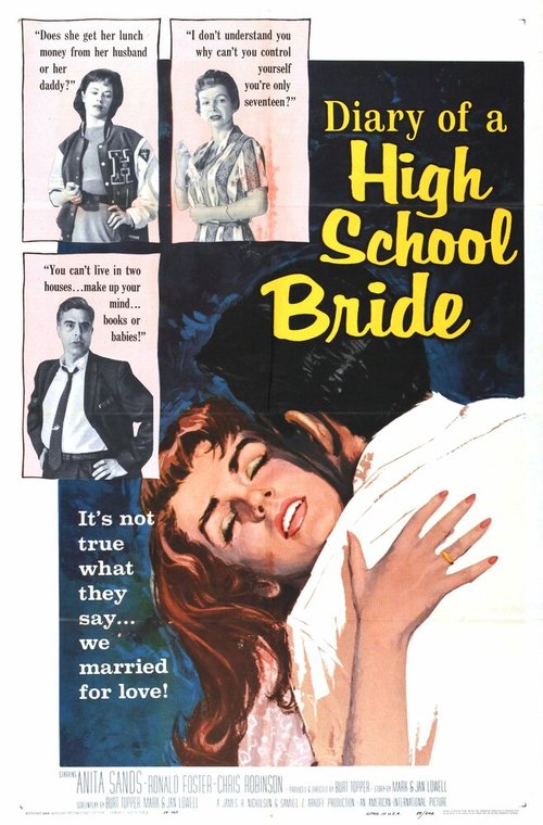 Постер The Diary of a High School Bride