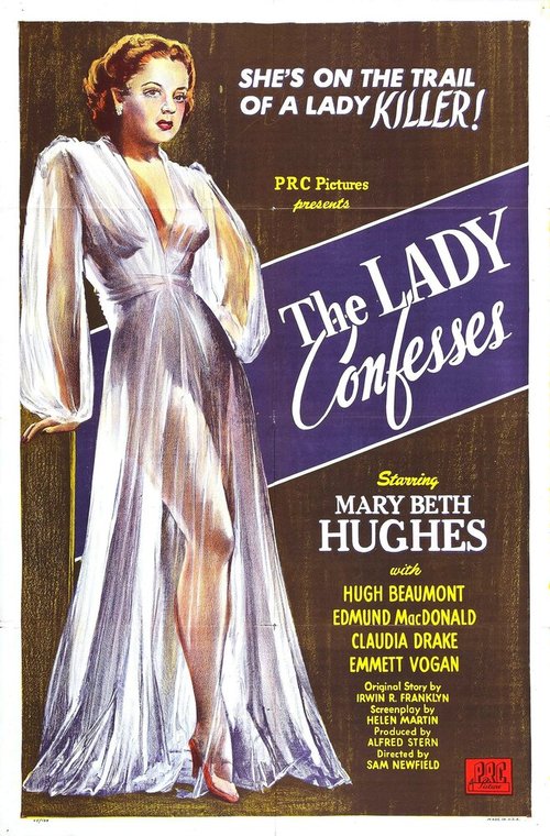 Постер The Lady Confesses